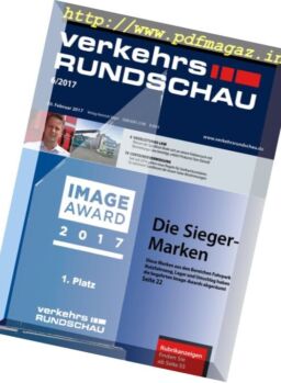 Verkehrs Rundschau – Nr.6 2017