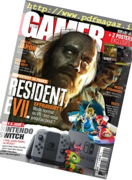 Video Gamer – Fevrier 2017 Cover