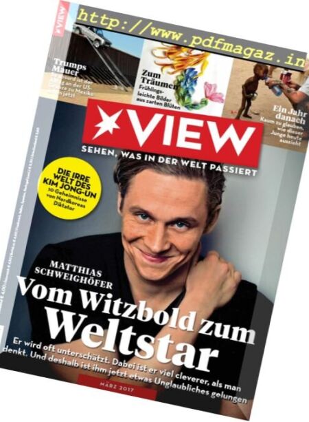 View – Nr.3, Marz 2017 Cover