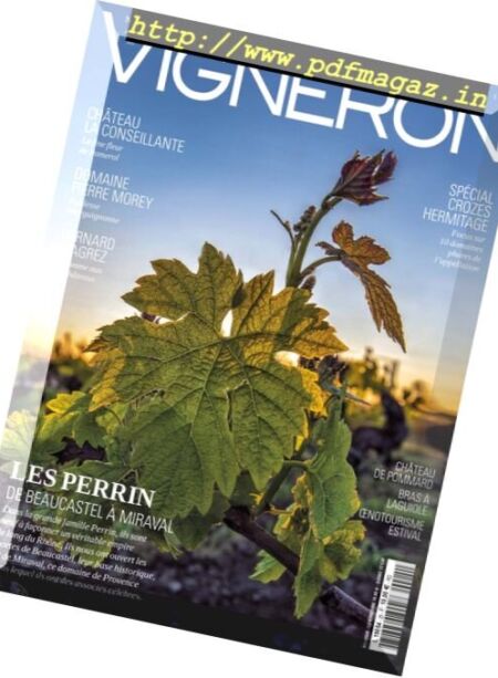 Vigneron – Ete 2016 Cover