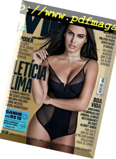 Vip – Brazil Fevereiro 2017 Cover