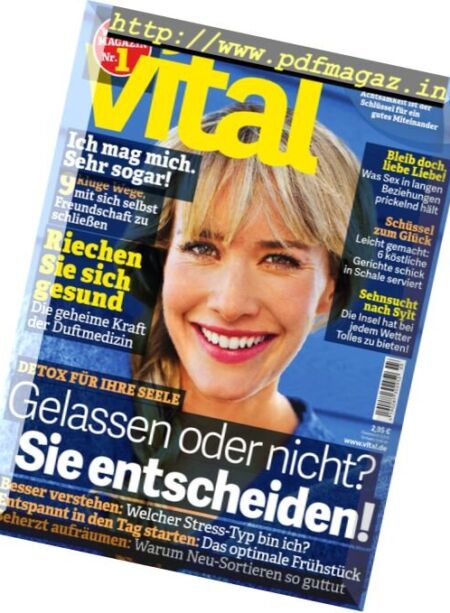 Vital Germany – Marz 2017 Cover