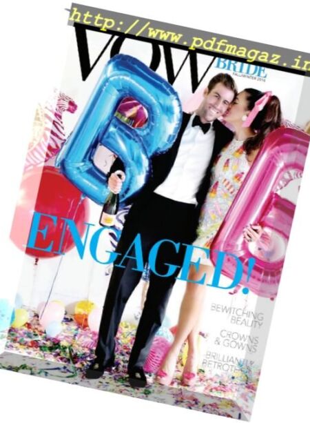 Vow Bride – Fall-Winter 2016 Cover