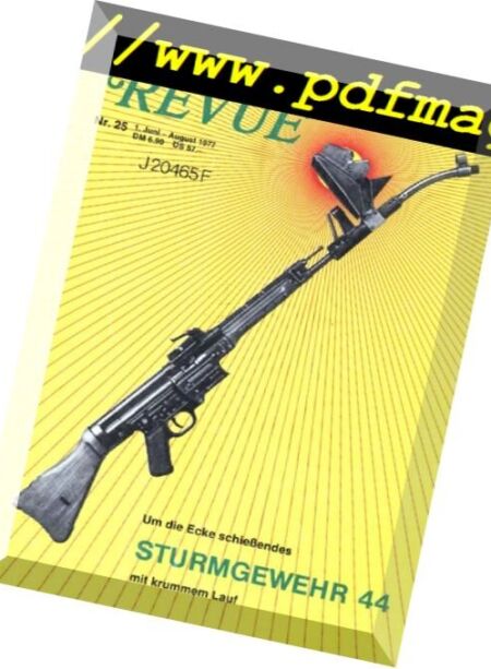 Waffen Revue N 25, Juni – August 1977 Cover