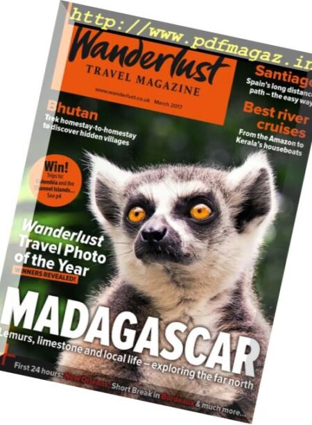 Wanderlust – March 2017 Cover