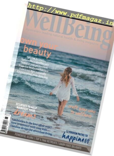 WellBeing – Issue 167, 2017 Cover