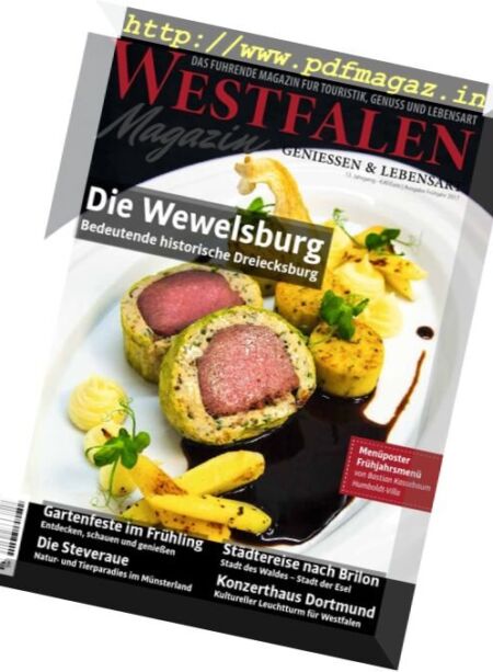 Westfalen Magazin – Fruhjahr 2017 Cover
