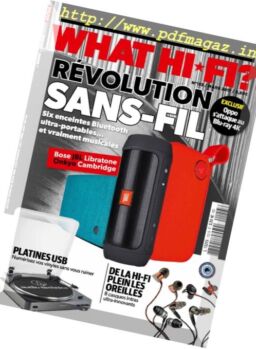 What Hi-Fi France – Mars 2017