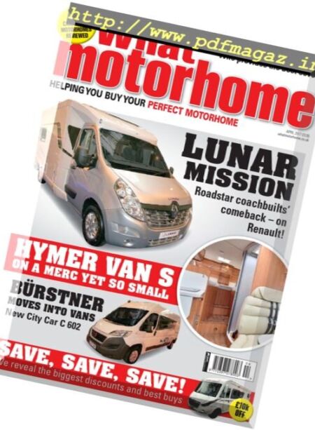 What Motorhome – April 2017 Cover