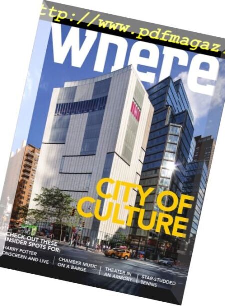 Where New York – March 2017 Cover