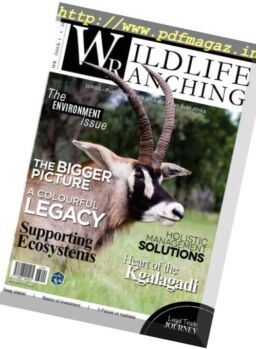 Wildlife Ranching Magazine – Issue 1, 2017