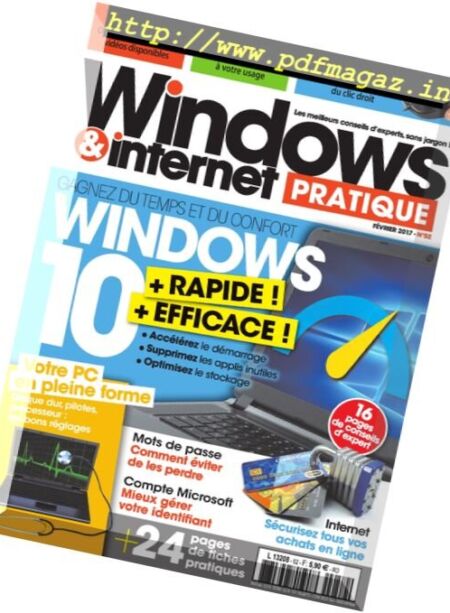 Windows & Internet Pratique – Fevrier 2017 Cover
