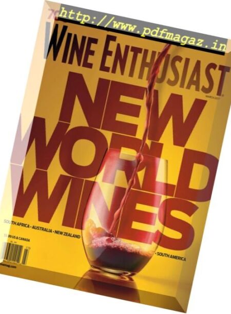 Wine Enthusiast Magazine – March 2017 Cover