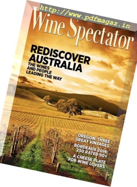 Wine Spectator – 31 March 2017 Cover