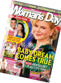 Woman’s Day Magazine NZ – 13 February 2017