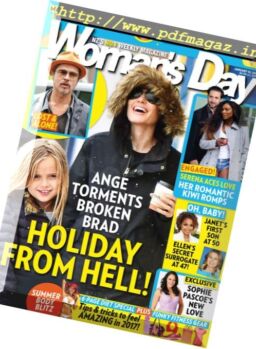 Woman’s Day Magazine NZ – 16 January 2017