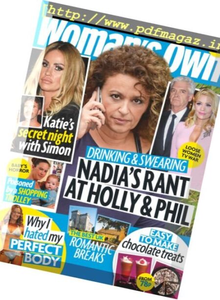 Woman’s Own – 13 February 2017 Cover