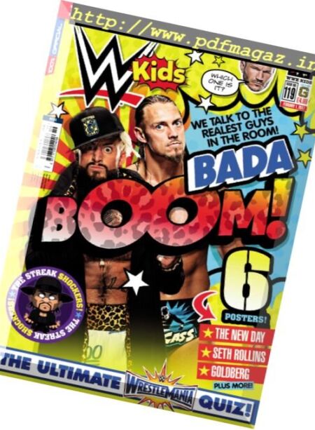 WWE Kids – 1 February 2017 Cover
