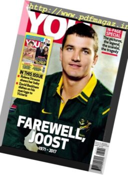 You Magazine – Farewell, Joost 1971-2017 – 16 February 2017