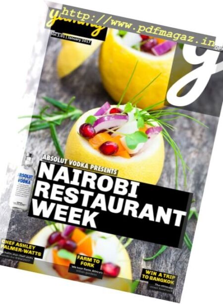 Yummy Kenya – January 2017 Cover