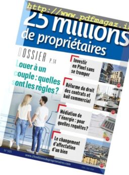 25 Millions de Proprietaires – Mars 2017