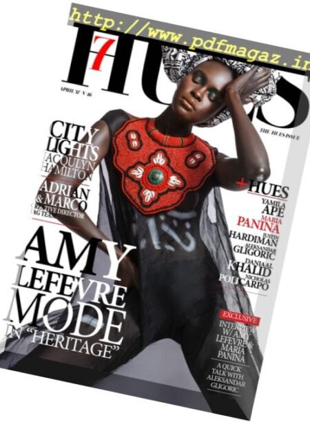 7Hues – Issue 16 Volume 1 – April 2017 Cover