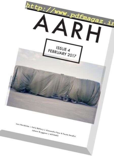 AARH Magazine – February 2017 Cover