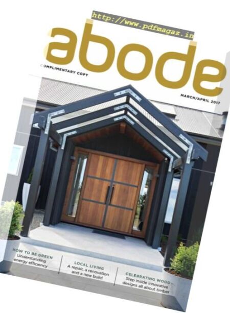Abode Magazine – March-April 2017 Cover