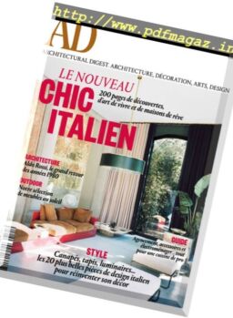 AD Architectural Digest France – Avril-Mai 2017