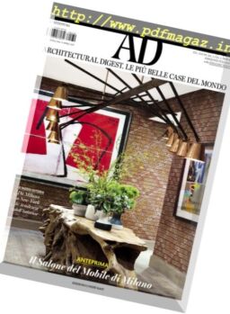 AD Architectural Digest Italia – Aprile 2017