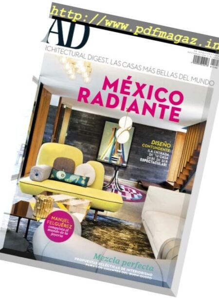 AD Architectural Digest Mexico – Marzo 2017 Cover