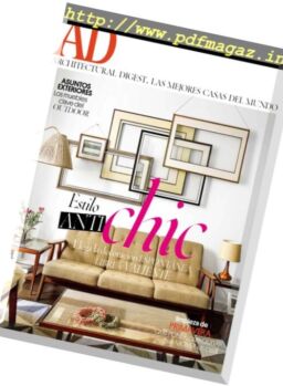 AD Architectural Digest Spain – Abril 2017