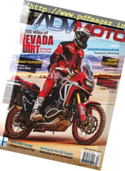 Adventure Motorcycle – (ADVMoto) – March-April 2017