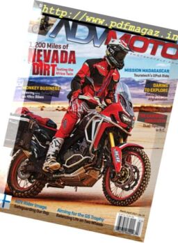 Adventure Motorcycle – March-April 2017