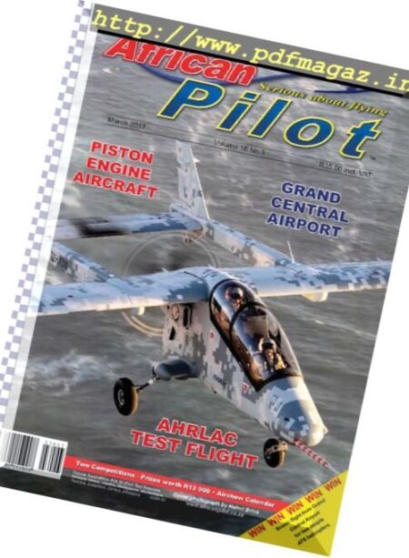African Pilot – March 2017 Cover
