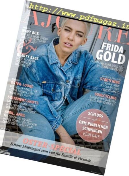 Ajoure Magazin – April 2017 Cover