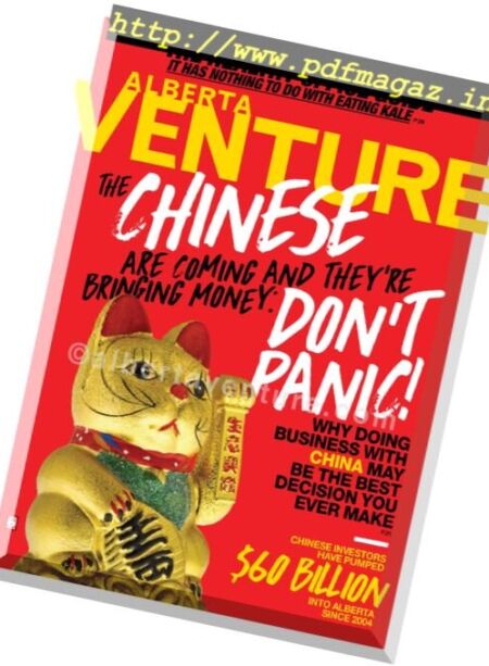 Alberta Venture – March 2017 Cover