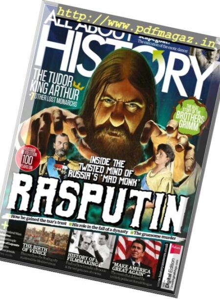All About History – Issue 49, 2017 Cover