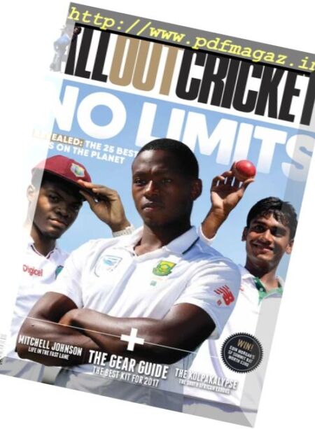 All Out Cricket – March 2017 Cover