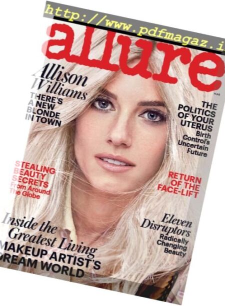 Allure USA – March 2017 Cover