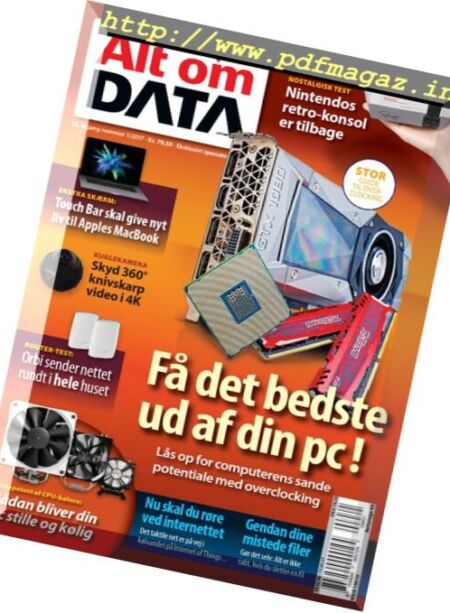Alt om data – Nr.1, 2017 Cover