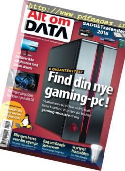 Alt om data – Nr.17, 2016