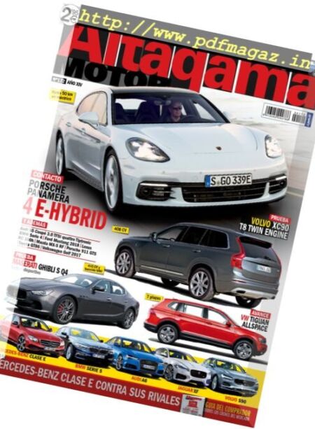 Altagama Motor – Marzo 2017 Cover