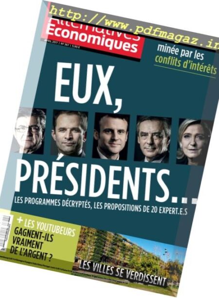 Alternatives Economiques – Avril 2017 Cover