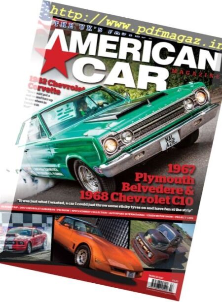American Car Magazine – March 2017 Cover