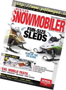 American Snowmobiler – March 2017