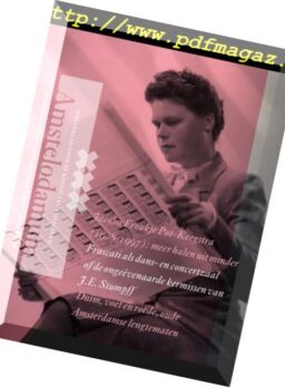 Amstelodamum – Januari-Maart 2017