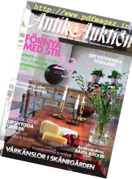 Antik & Auktion – Mars 2017 Cover