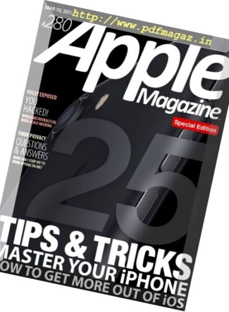 AppleMagazine – 10 March 2017 Cover