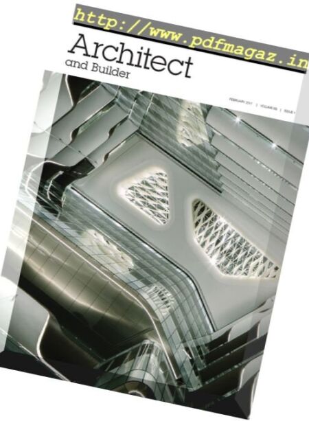 Architect and Builder South Africa – January-February 2017 Cover